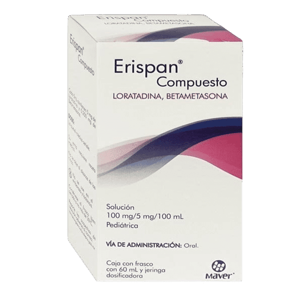 ERISPAN COMPUESTO SOL 5/100MG/60 ML