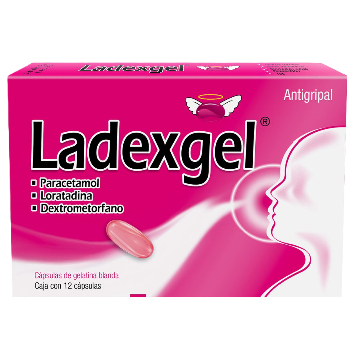 LADEXGEL 12 CAPS 300/2/10MG