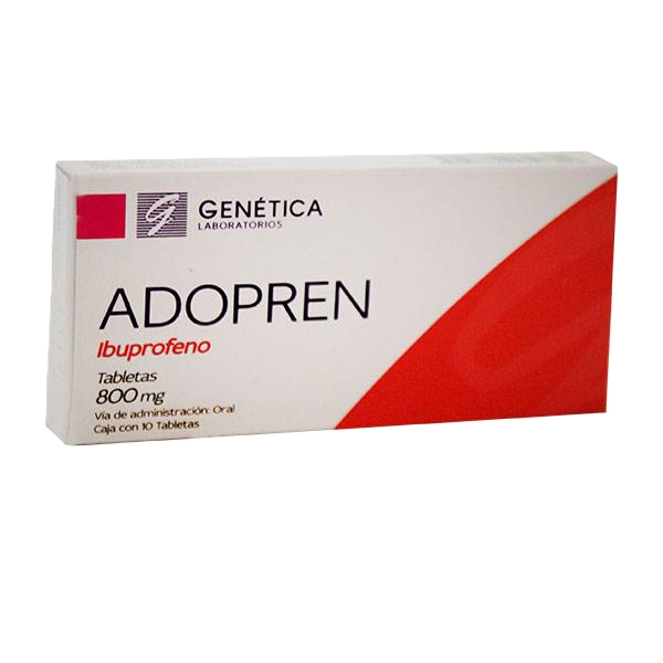 ADOPREN 10 TAB 800MG