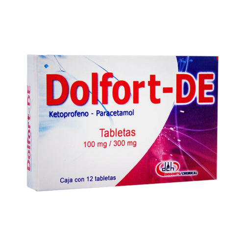 DOLFORT-DE 12 TAB 300/100MG