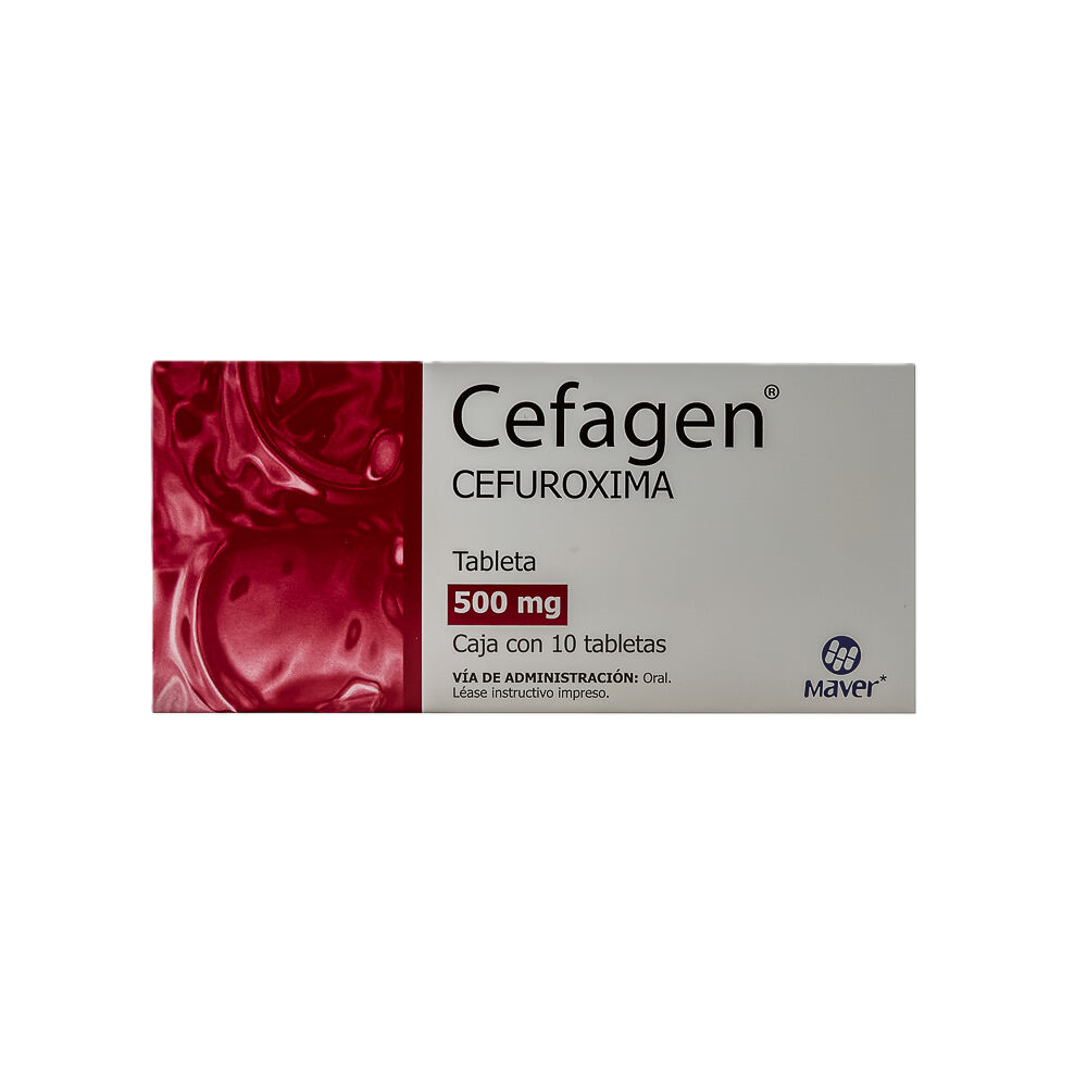 CEFAGEN 10 TAB 500MG