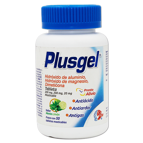 PLUS GEL 50 TAB 200/200/20
