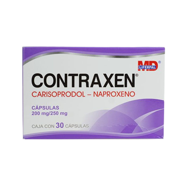 CONTRAXEN 30 CAPS 250/200MG