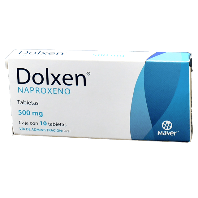 DOLXEN 10 TAB 500MG