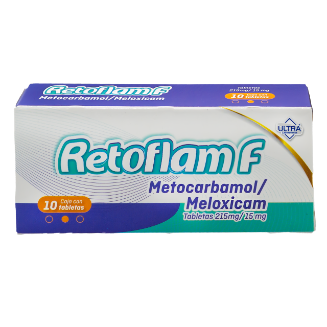 RETOFLAM-F 10 TAB 215/15 MG