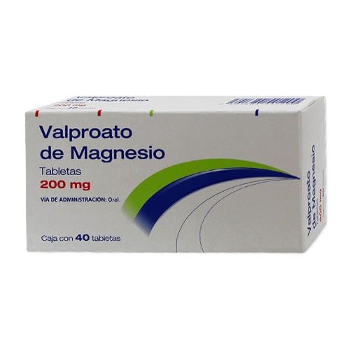VALPROATO 40 TAB 200 MG
