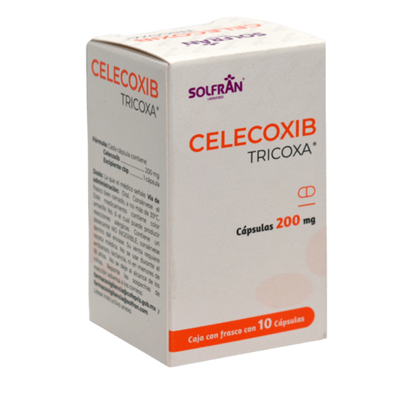 CELECOXIB TRICOXA 10 CAPS 200MG
