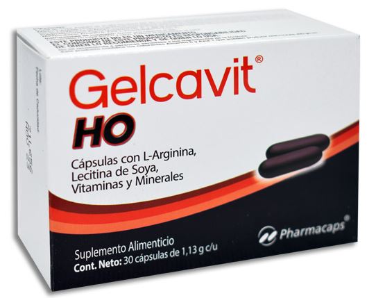 GELCAVIT HO 30 CAPS 100/1.5/1.7/2/0.4MG