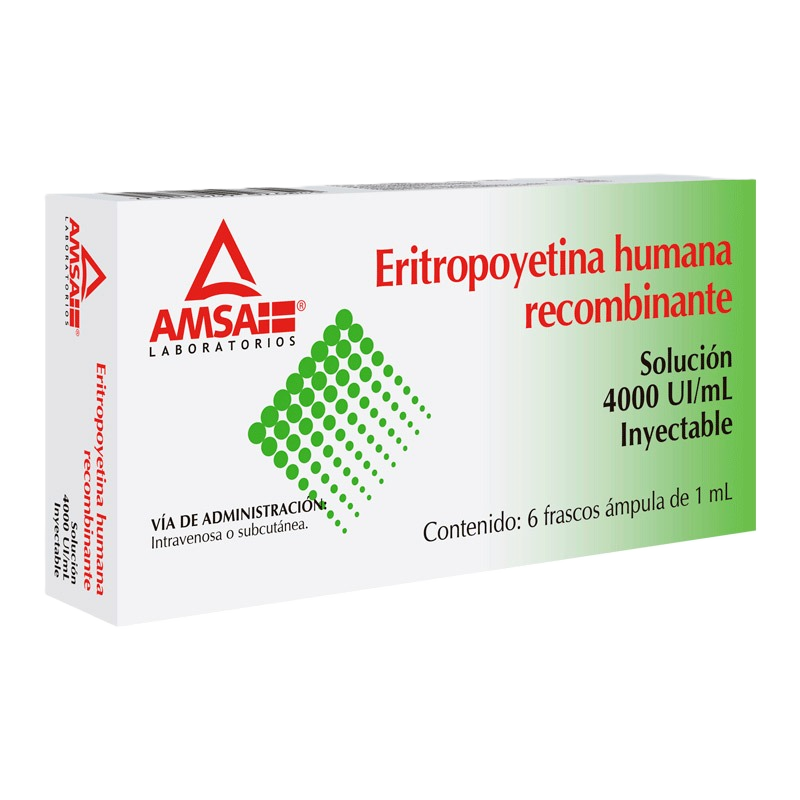 ERITROPOYETINA 6AMP 4000UI/1ML