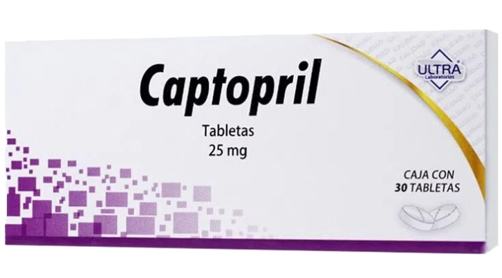 CAPTOPRIL 30 TAB 25 MG