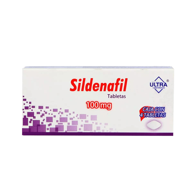 SILDENAFIL 4 TAB 100MG