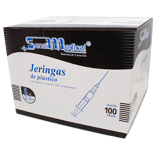 JERINGA NEGRA 100 JERS 22X32MM/5ML