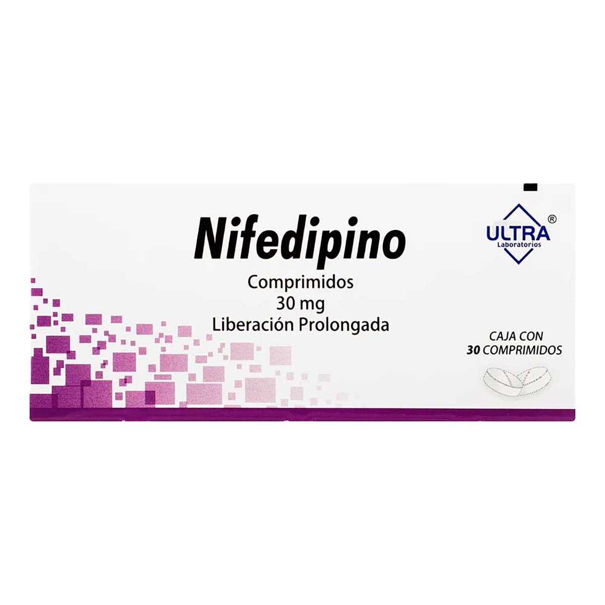 NIFEDIPINO 30 TAB 30MG