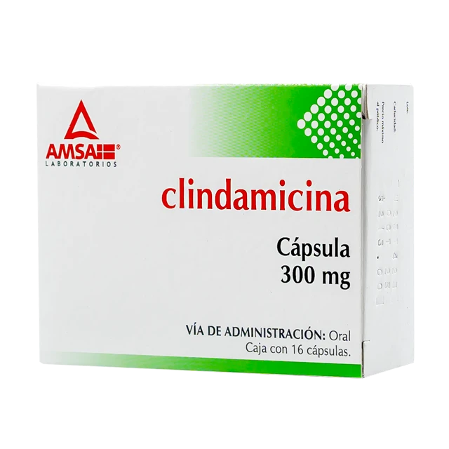 CLINDAMICINA 16 CAP 300MG