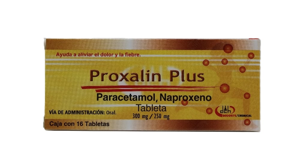 PROXALIN-PLUS 16 TAB 250/300 MG