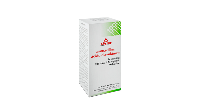 AMOXICILINA/ACIDO CLAVULINICO 1SUSP 125/31.25MG/5ML/60ML