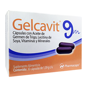 GELCAVIT 9M 30 CAPS 30/20/3/2/2/1MG