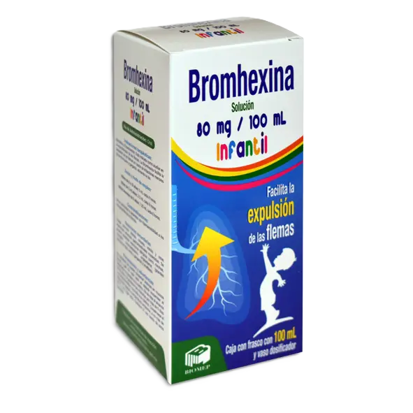 BROMHEXINA SOL. INFANTIL FCO. 100ML 80MG/100ML