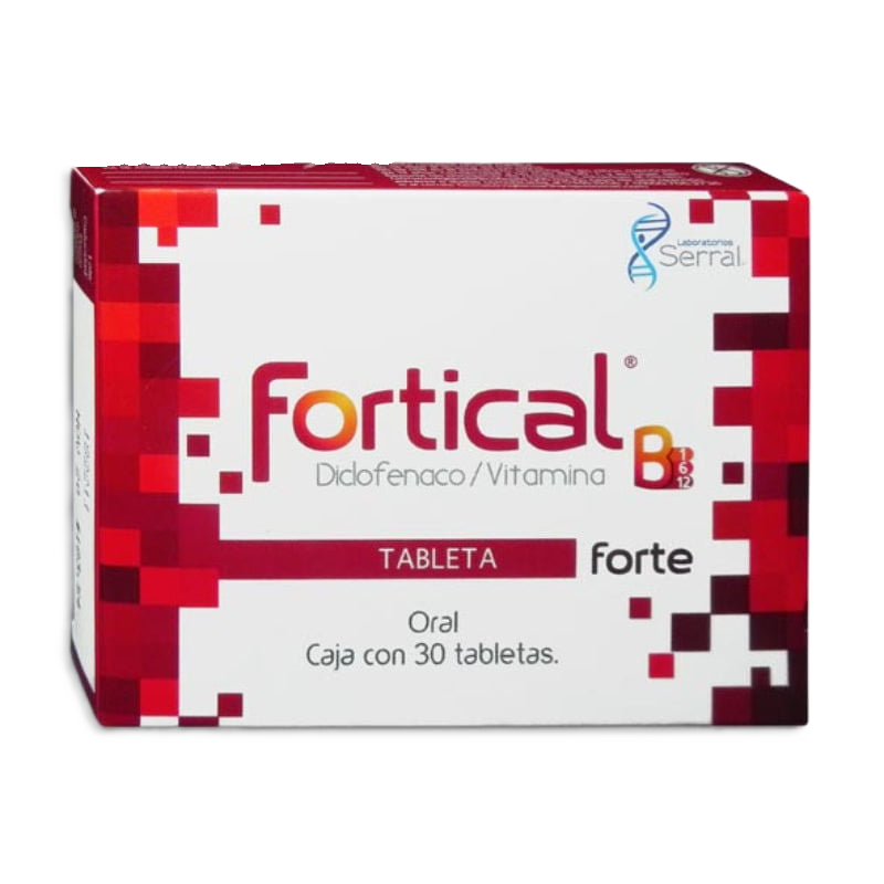 FORTICAL FORTE 30 GRAG 50/50/501MG