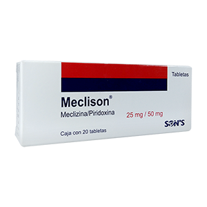MECLINSON C/20 TAB 25/50MG