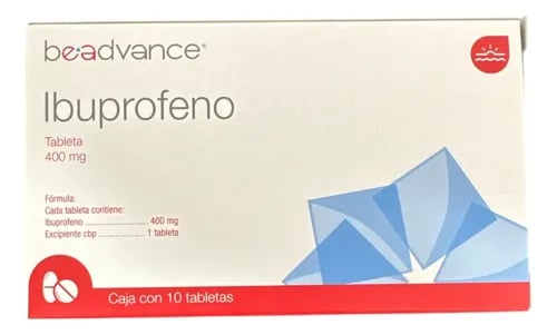 IBUPROFENO 10 TAB 400 MG