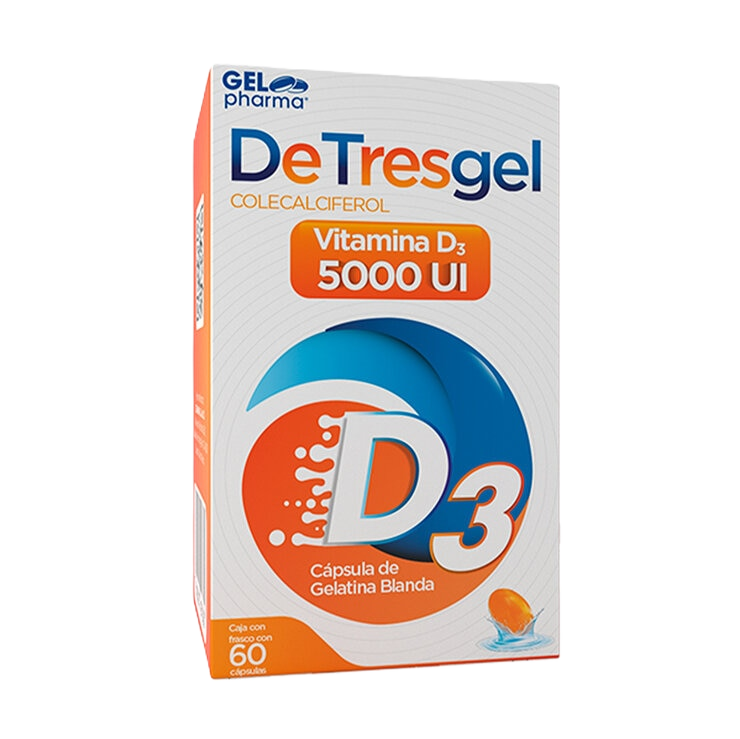 DETRESGEL 60 CAPS 5000 UI