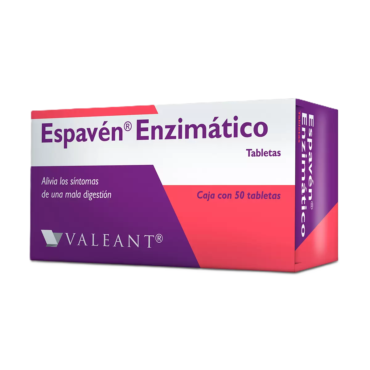 ESPAVEN ENZIMATICO C/50 TAB 40/130/25/5MG