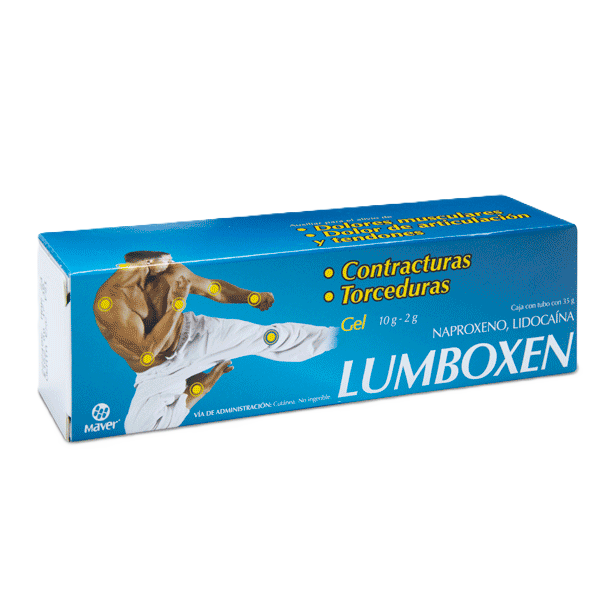 LUMBOXEN AZUL 1 GEL 10G/2G DE 35G