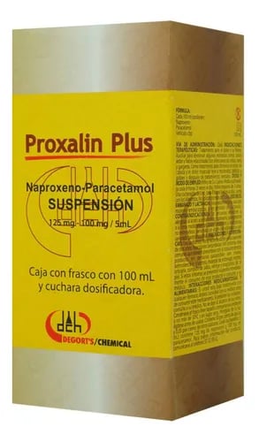 PROXALIN-PLUS 1 SUSP 2.5/2G/100 ML