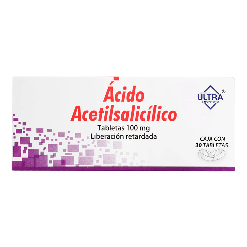 ACIDO ACETIL SALICILICO C/30 TAB L.R 100MG