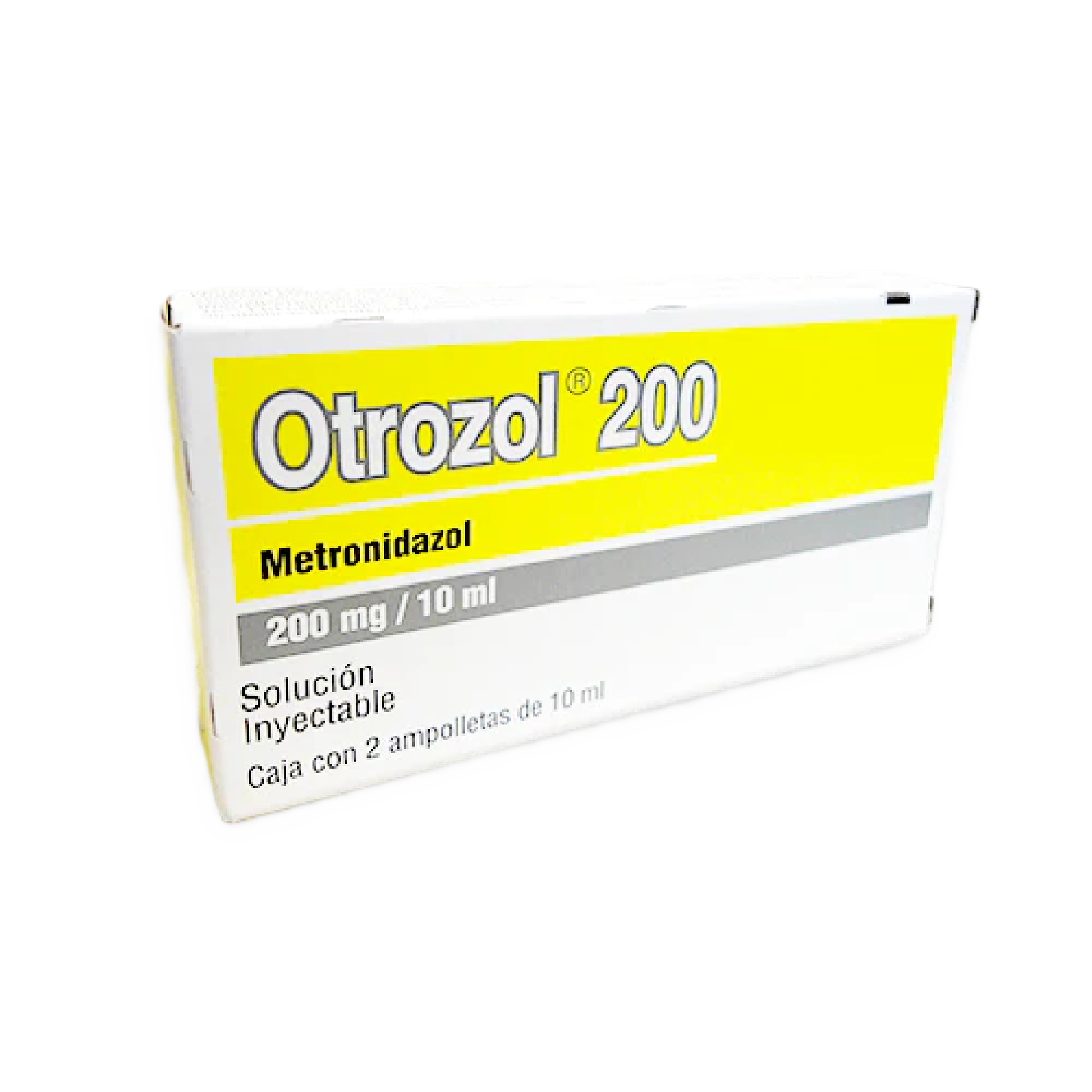 OTROZOL 200SOL. INY C/2AMP 200MG/10ML