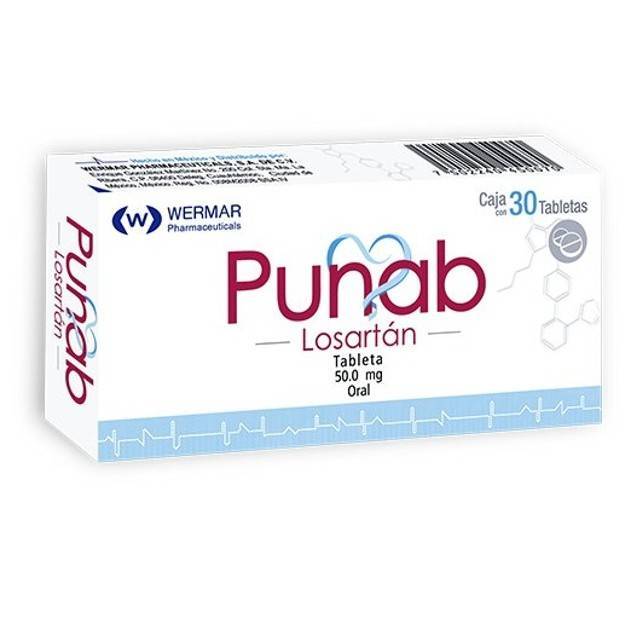 PUNAB 30 TAB 50 MG