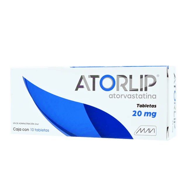 ATORLIP 10 TAB 20 MG