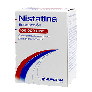 NISTATINA 1 SUSP 1UI/24ML