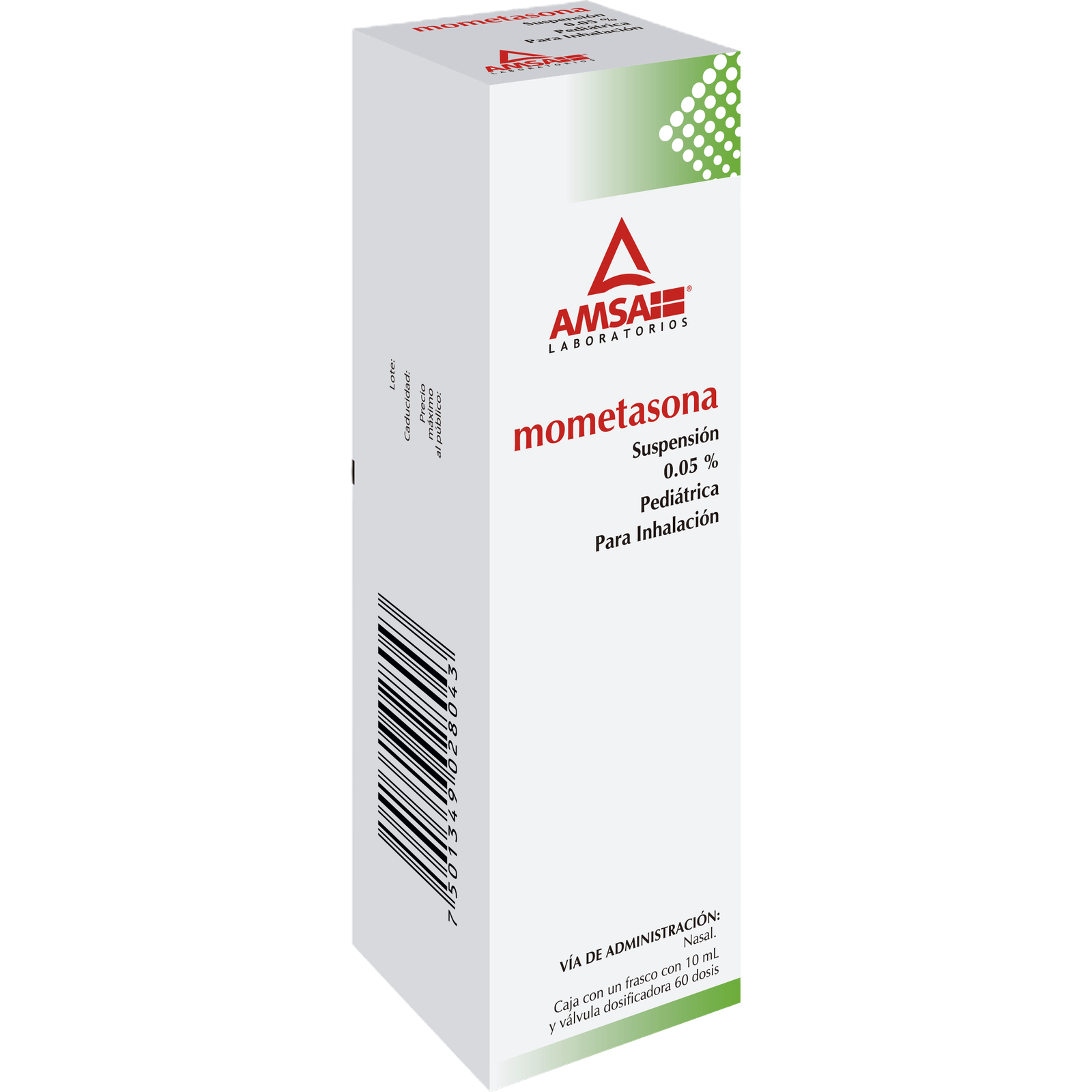 MOMETASONA 1 SUSP .05G/10ML PEDIATRICA