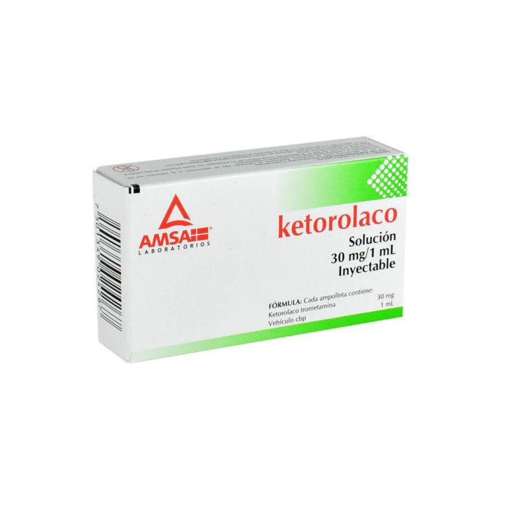 KETOROLACO 3 AMP 30 MG