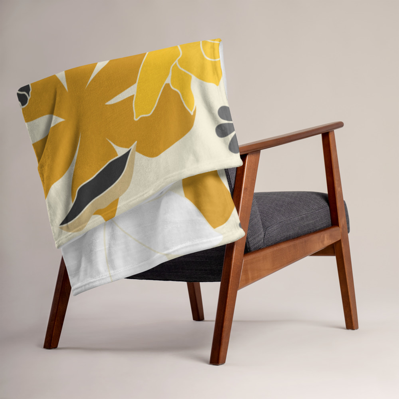 Floral Throw Blanket