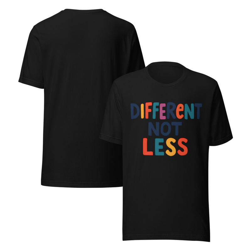 Different Not Less Cotton Tee