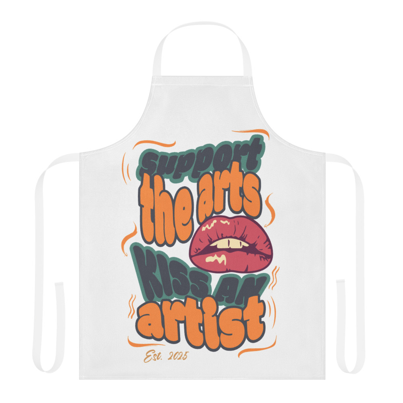 Kiss An Artist Apron