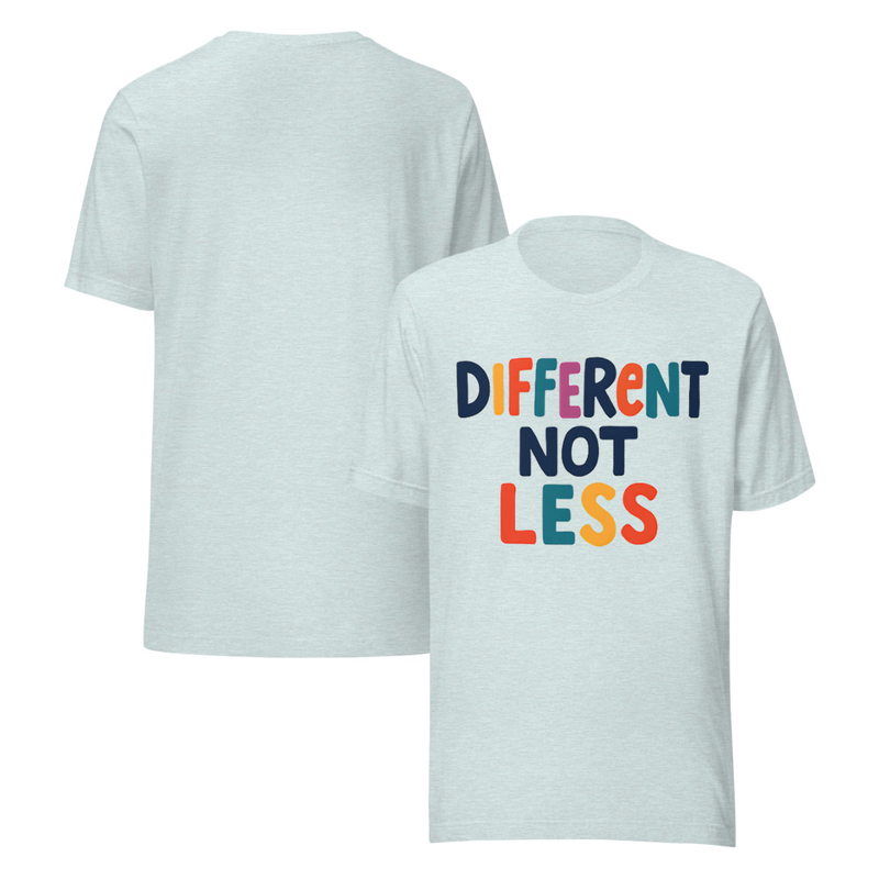Different Not Less Cotton Tee