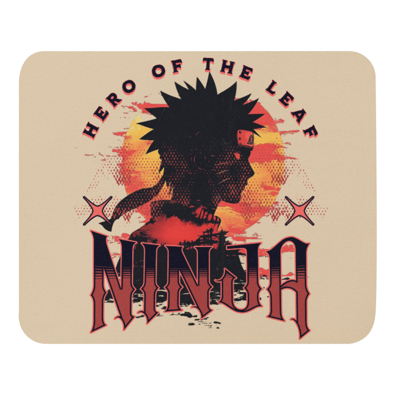 Hero of the Leaf Ninja Mouse Pad