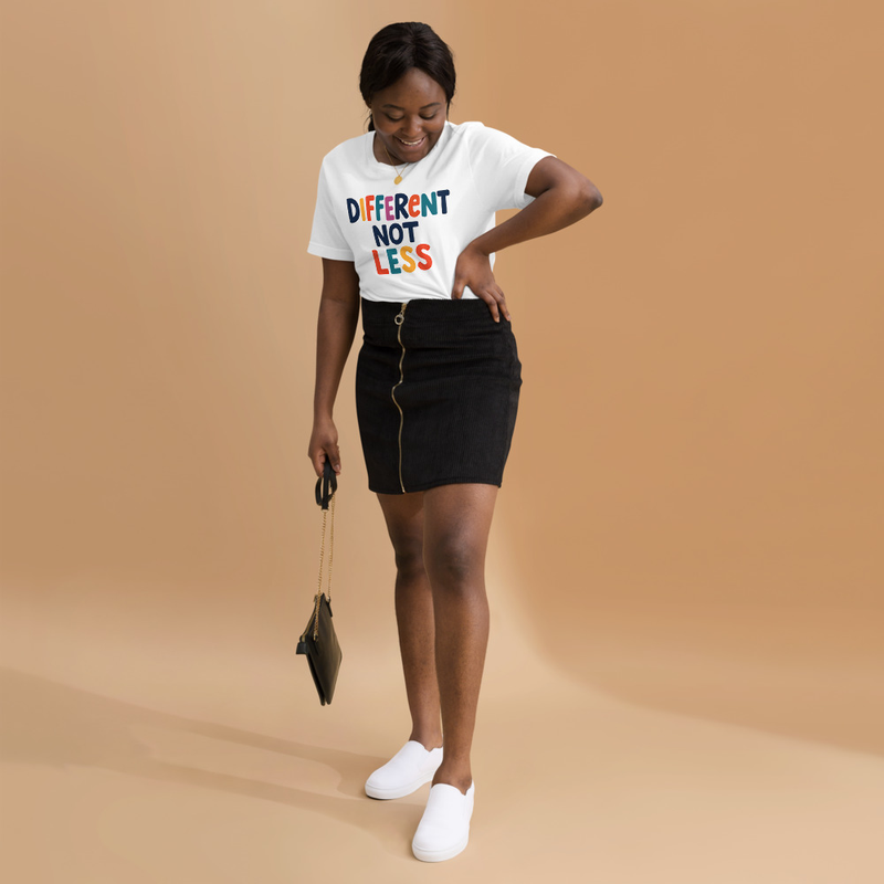 Different Not Less Cotton Tee