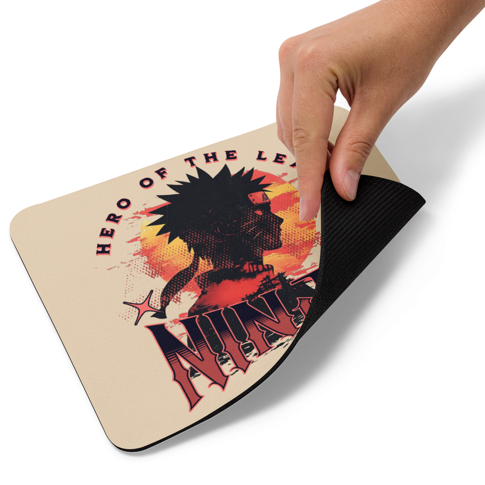 Hero of the Leaf Ninja Mouse Pad