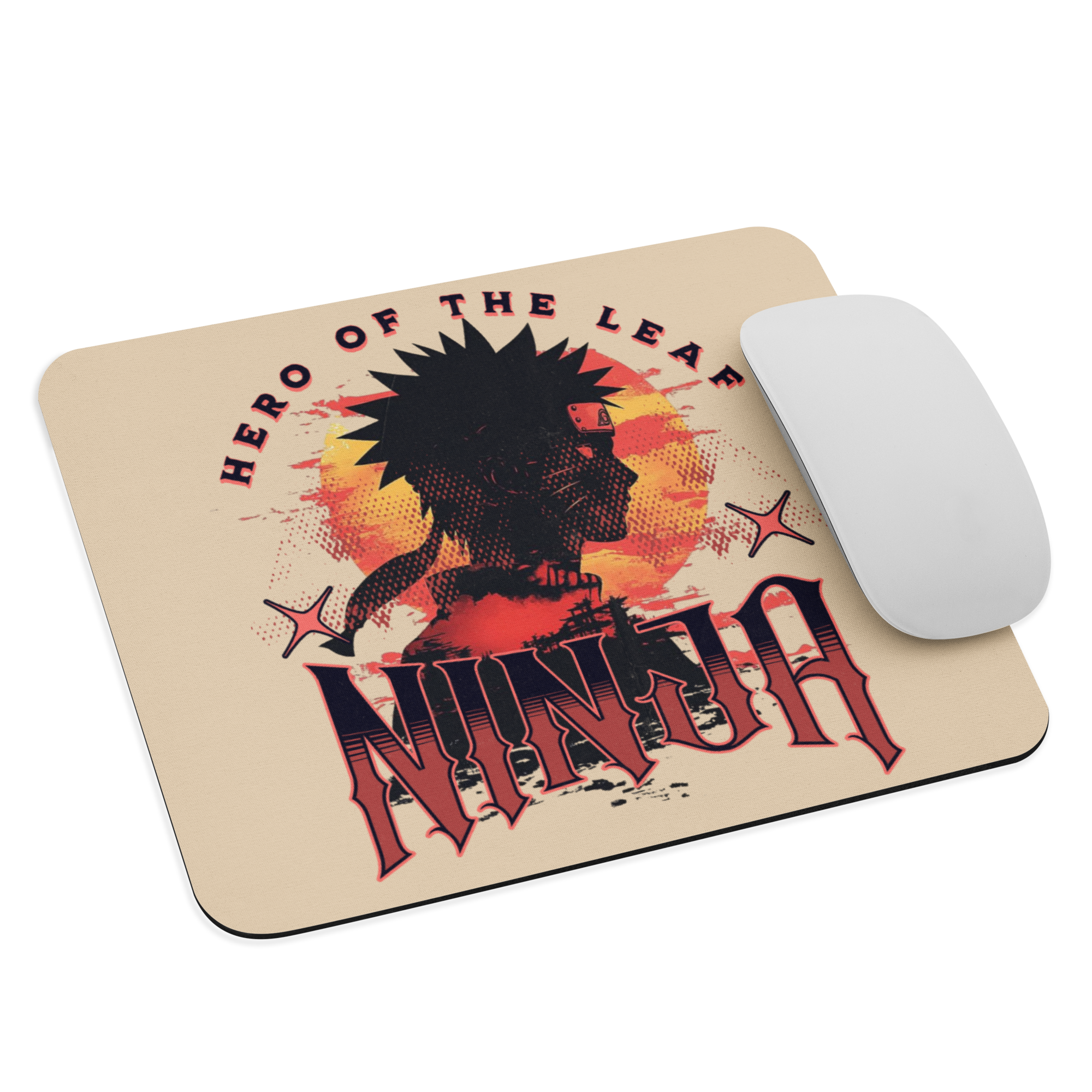 Hero of the Leaf Ninja Mouse Pad
