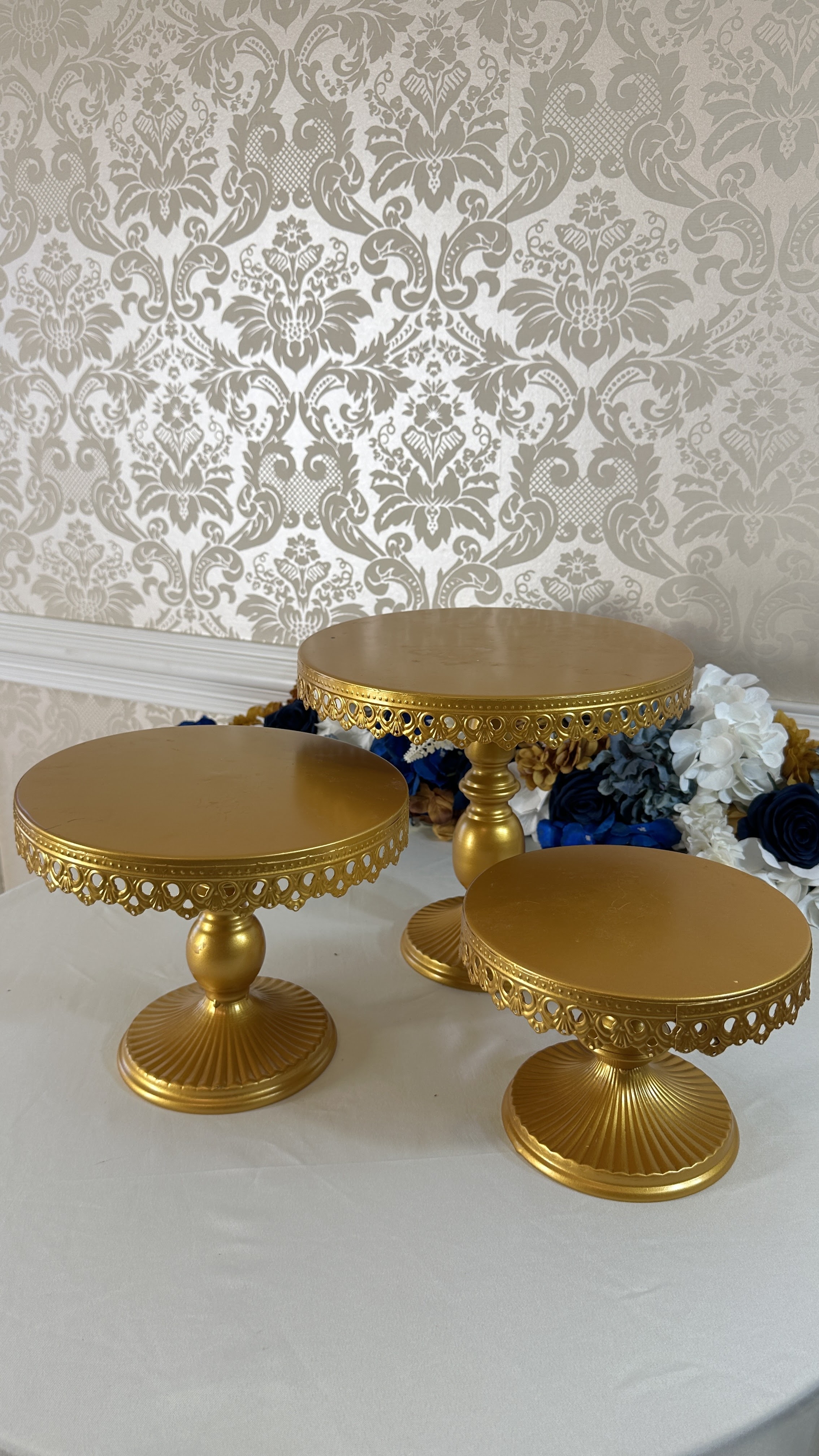 Gold Cake Stand Set