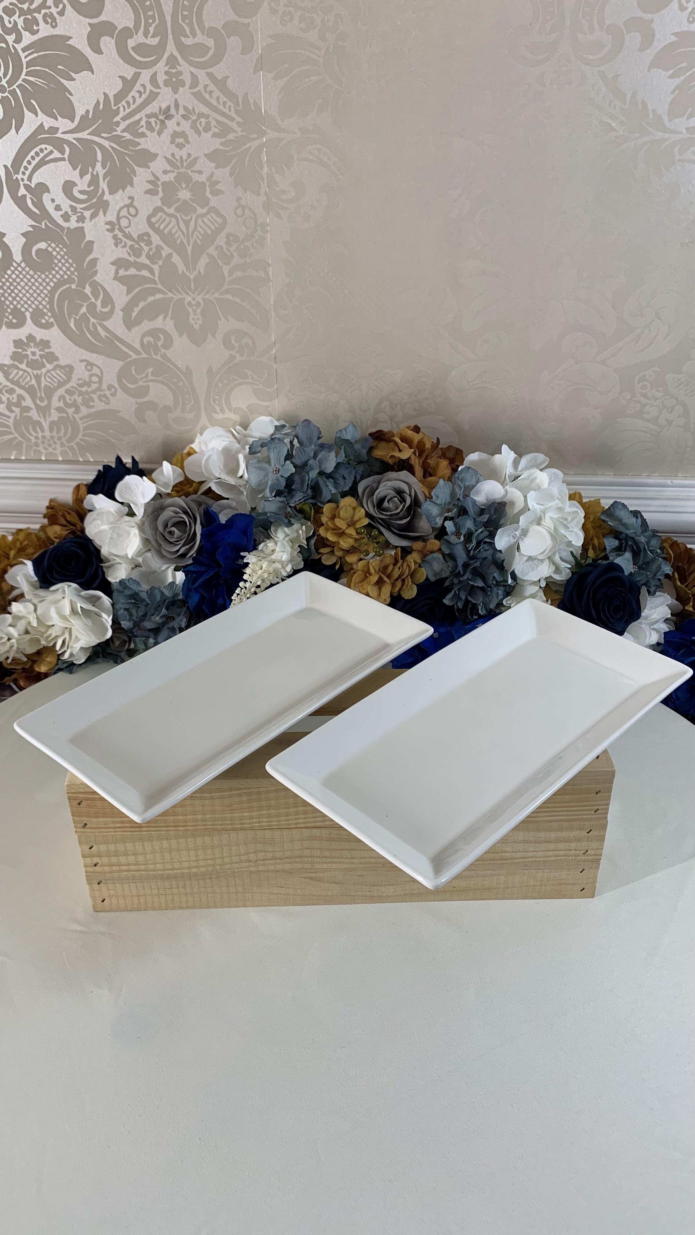 Rectangular Porcelain Serving Platters