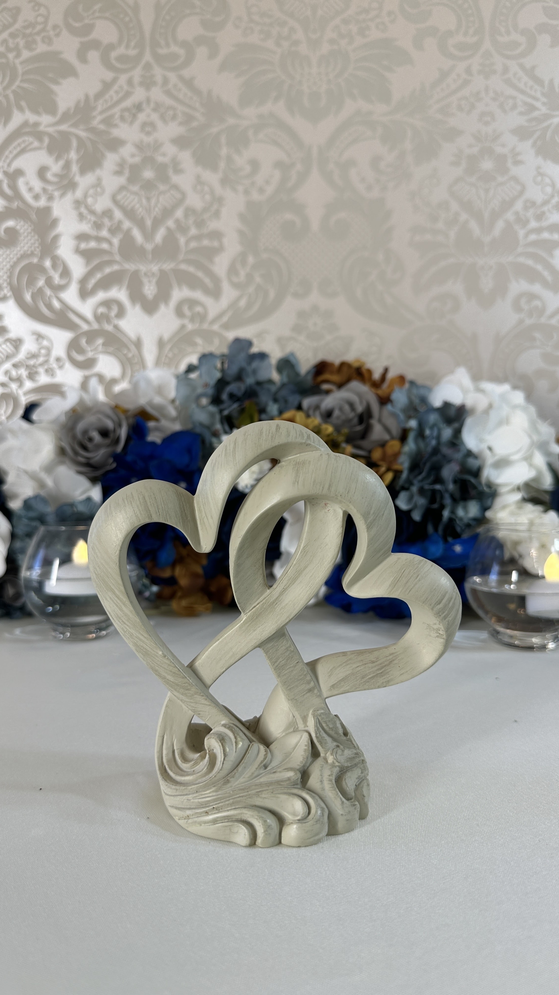 Double Heart Cake Topper