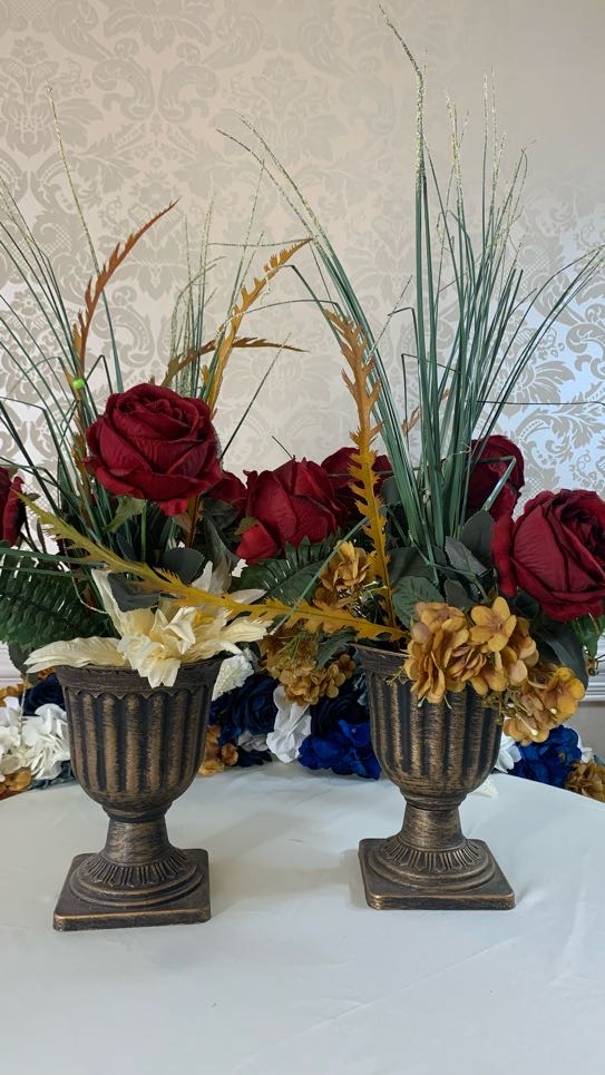 Vintage Decorative Flower Arrangements