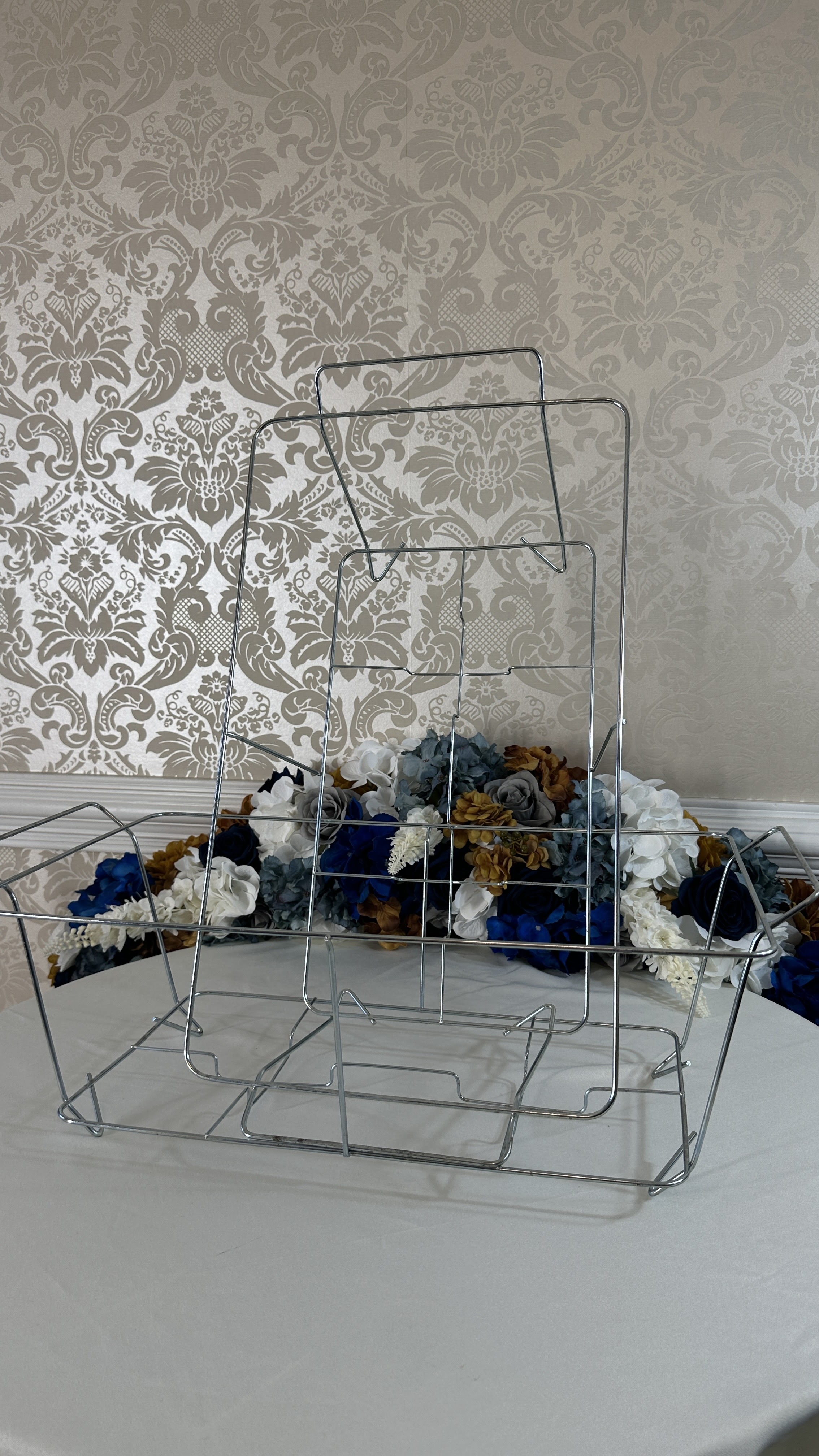 Wire Floral Arrangement Stand