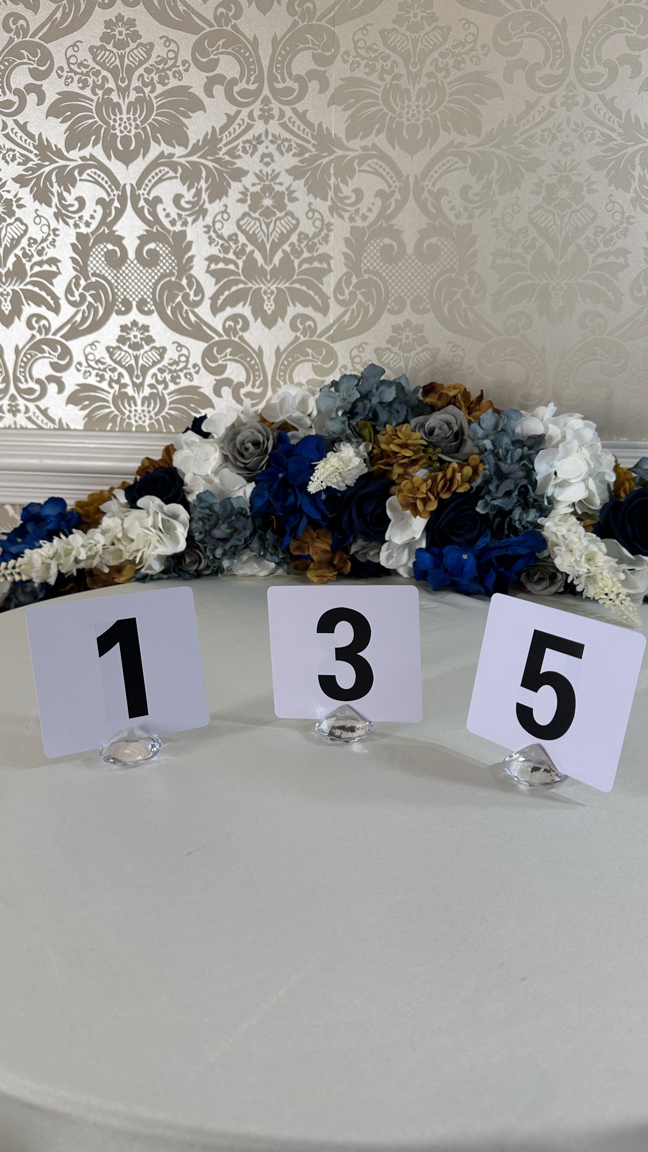 Wedding Table Number Set